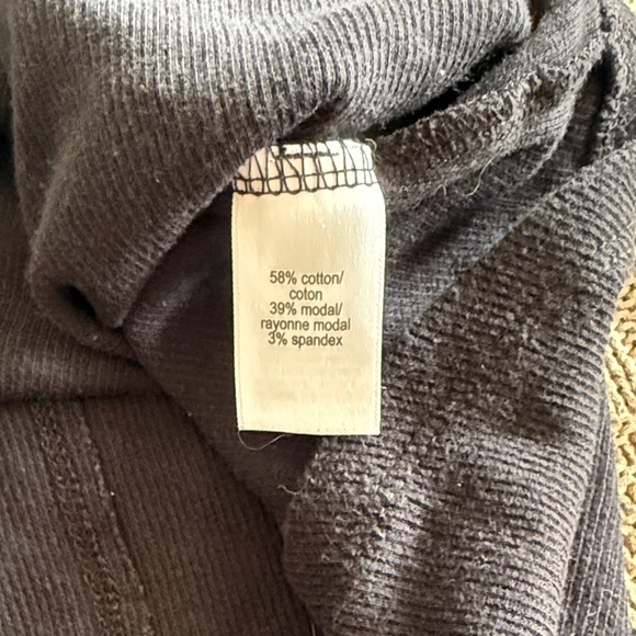 Maurices Black Henley Sleeveless Tank - Picture 3 of 5